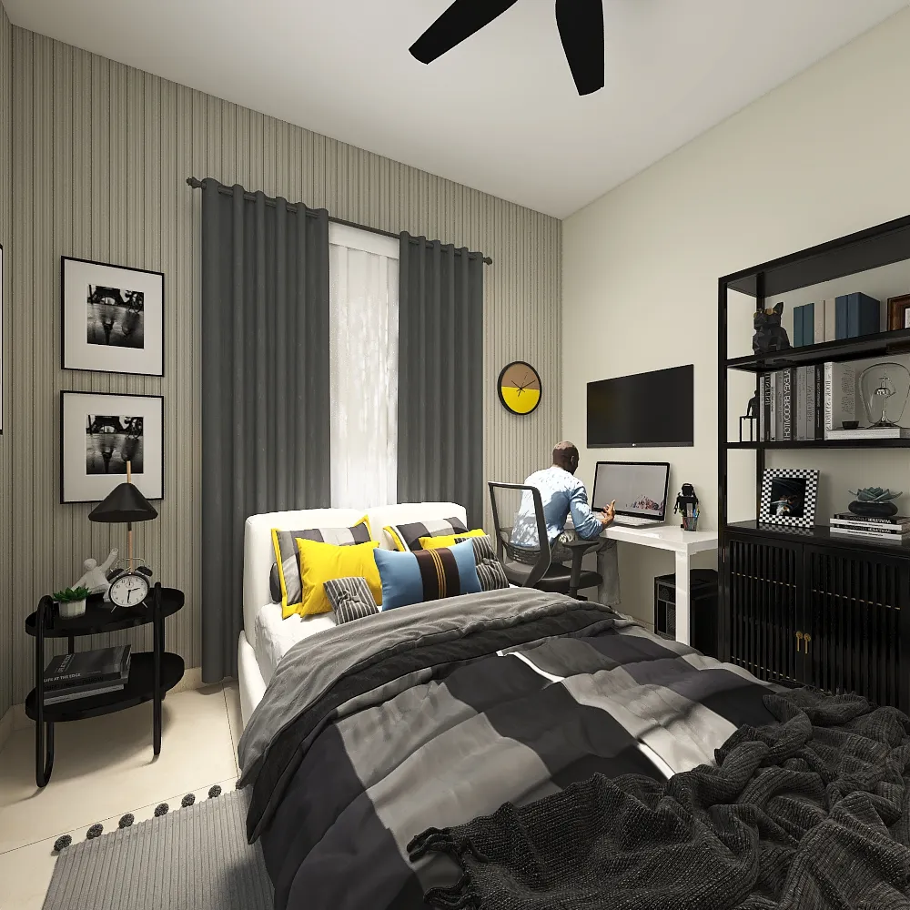 Nino´s Room 3d design renderings