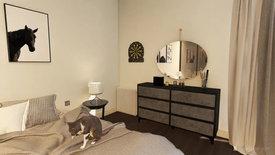 Bedroom classic 3d design renderings