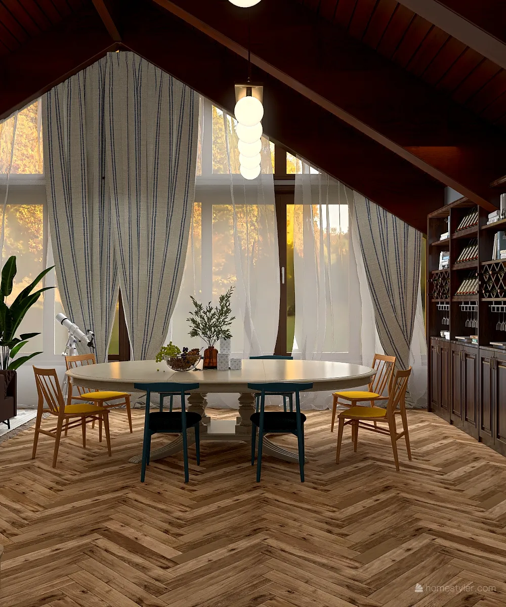 Home in Nizhny Novgorod 3d design renderings
