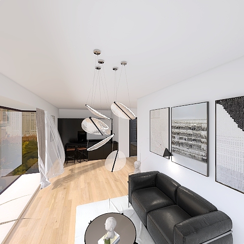 bauhaus apartement 3d design renderings