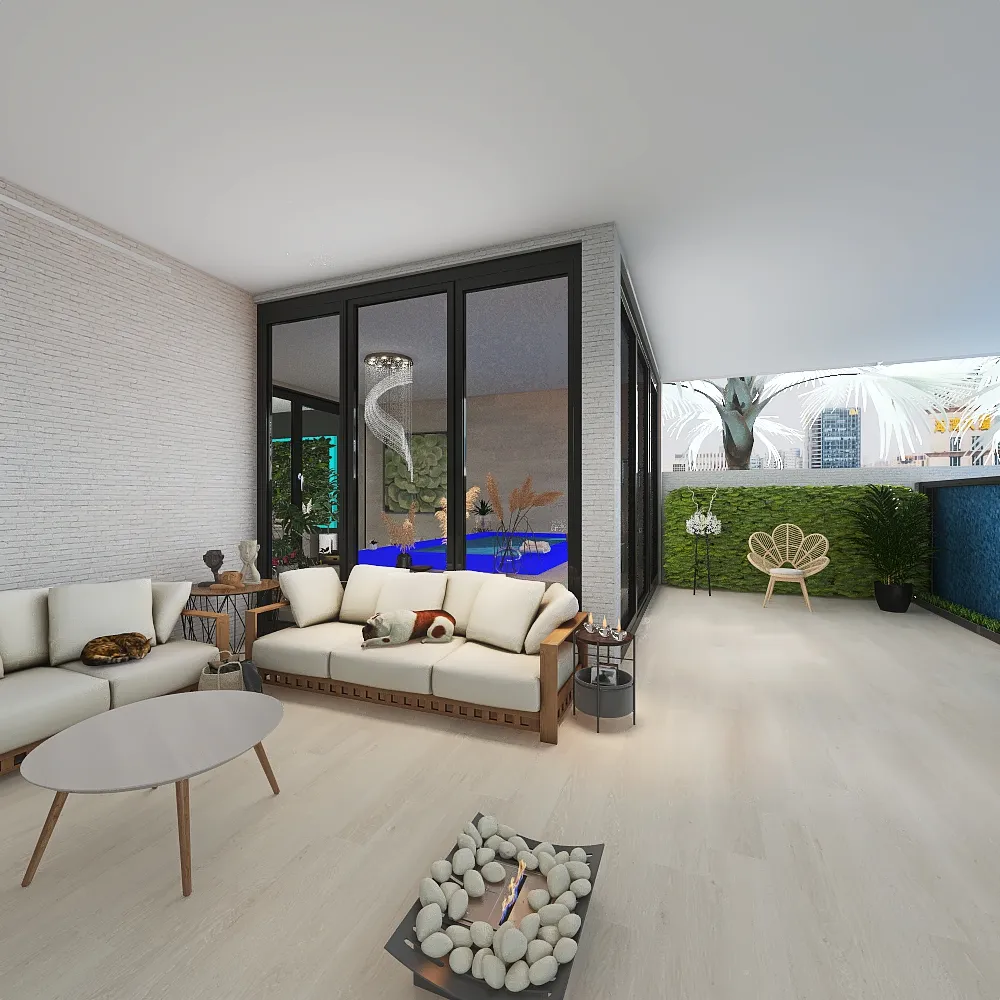 joungle home 3d design renderings