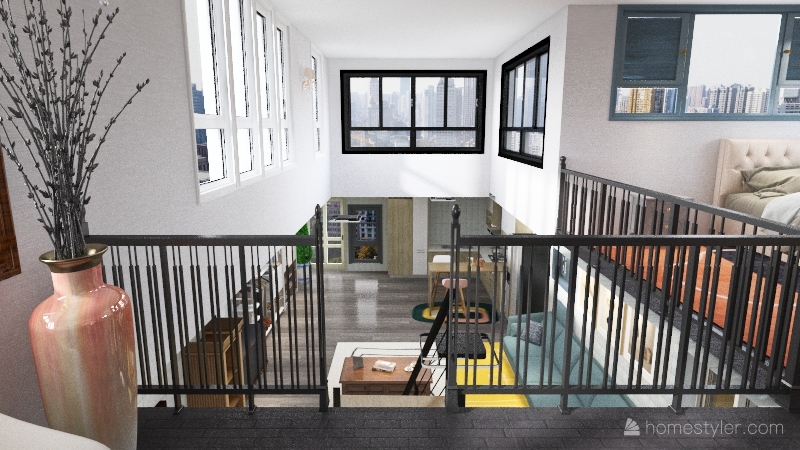 Loft 1 Interior Design Render