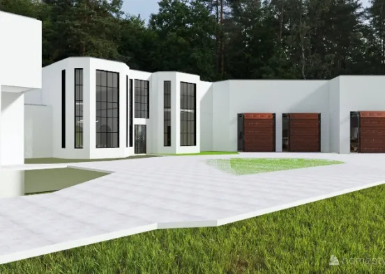 Dream House Design Rendering