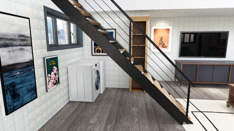 Loft 1 Interior Design Render