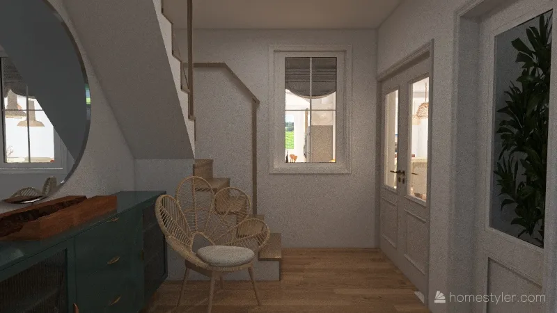 Familiar house 3d design renderings