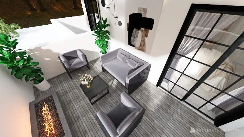Balcony4 3d design renderings