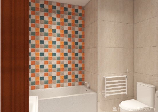 Koupelna 2 Design Rendering