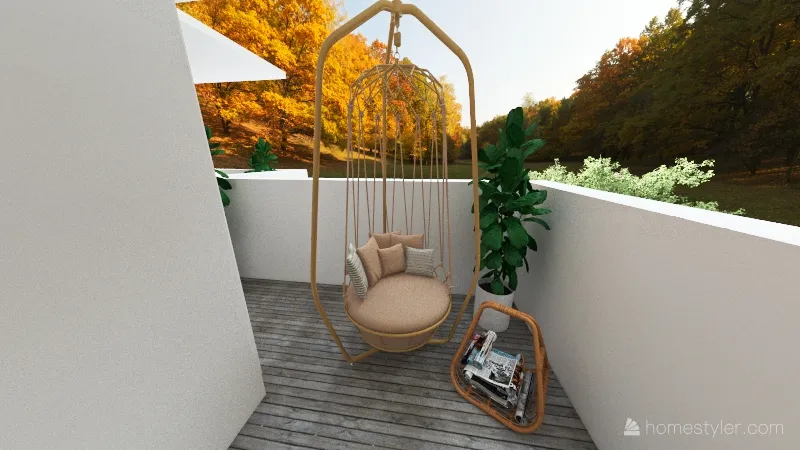 Balcony2 3d design renderings