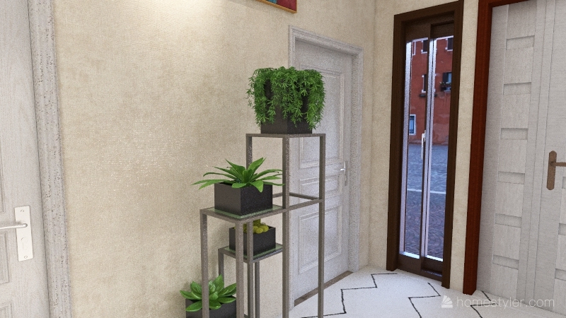 Foyer/Lobby 3d design renderings