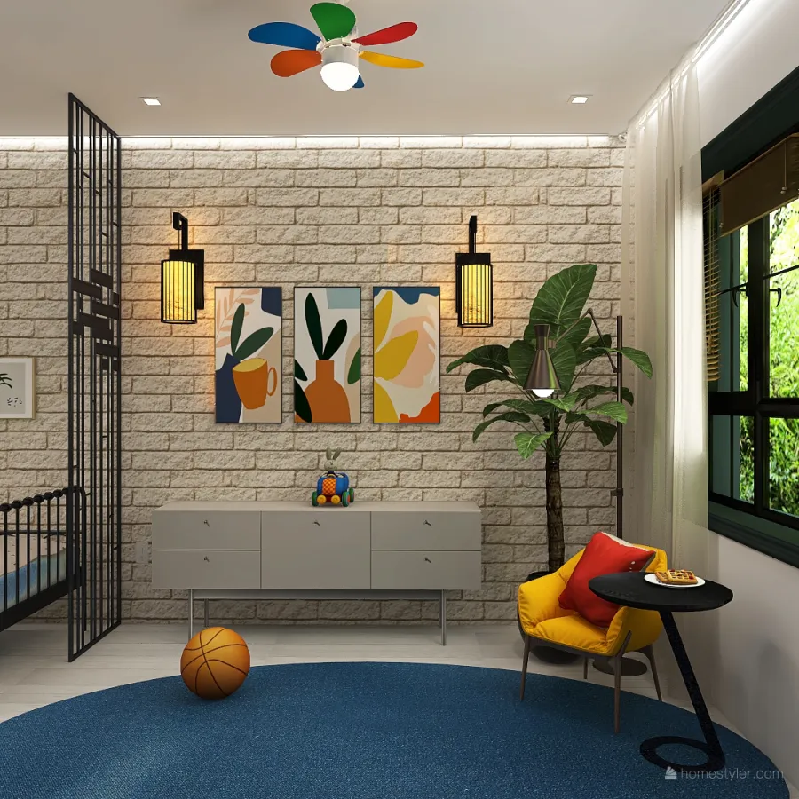 Apartment ＂Seasons＂ 3d design renderings