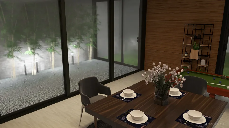 casa moderna 1 3d design renderings