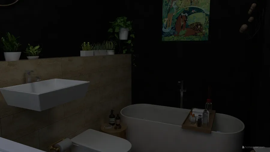 2 bed/ 1 bath 3d design renderings