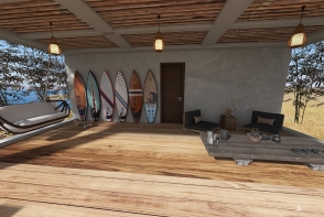 casita de playa Design Rendering