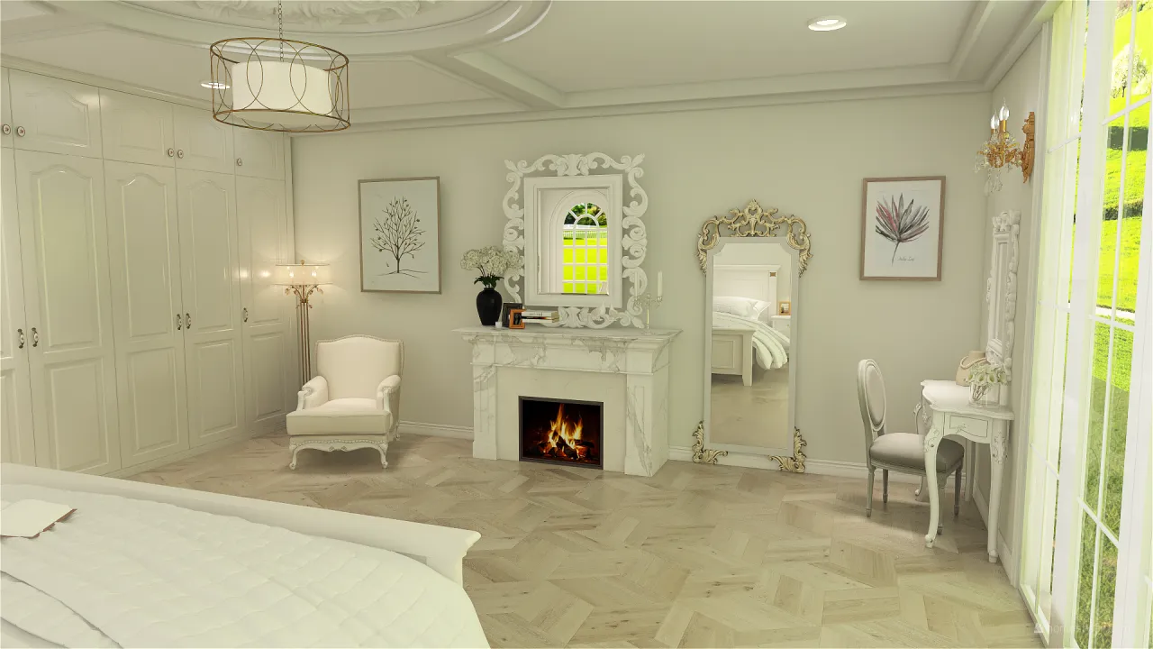 MasterBedroom 3d design renderings