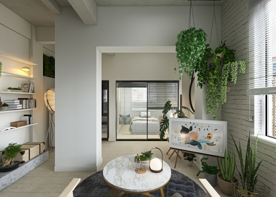 Small Apartment in Whitechapel Design Rendering