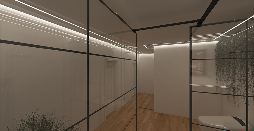 Downtown Apartment Interior Design Render