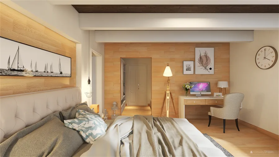 Suite hotel 3d design renderings