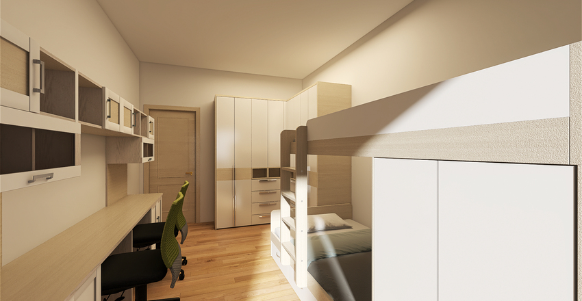 un rendering per agevolare un venditore di immobile Interior Design Render