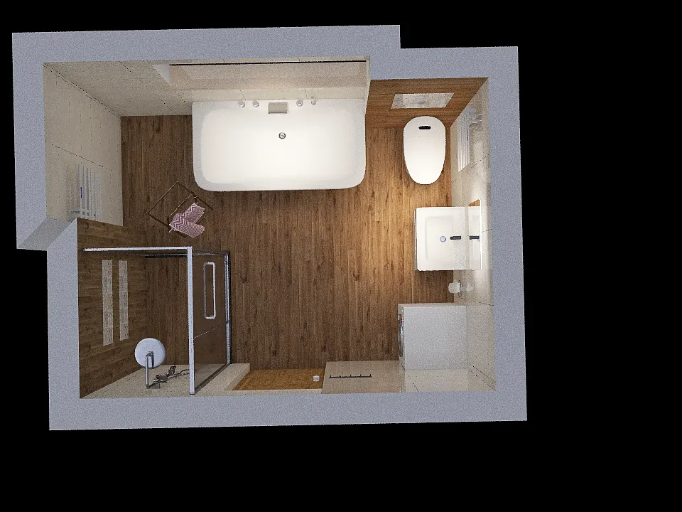 łazienka 4 3d design renderings