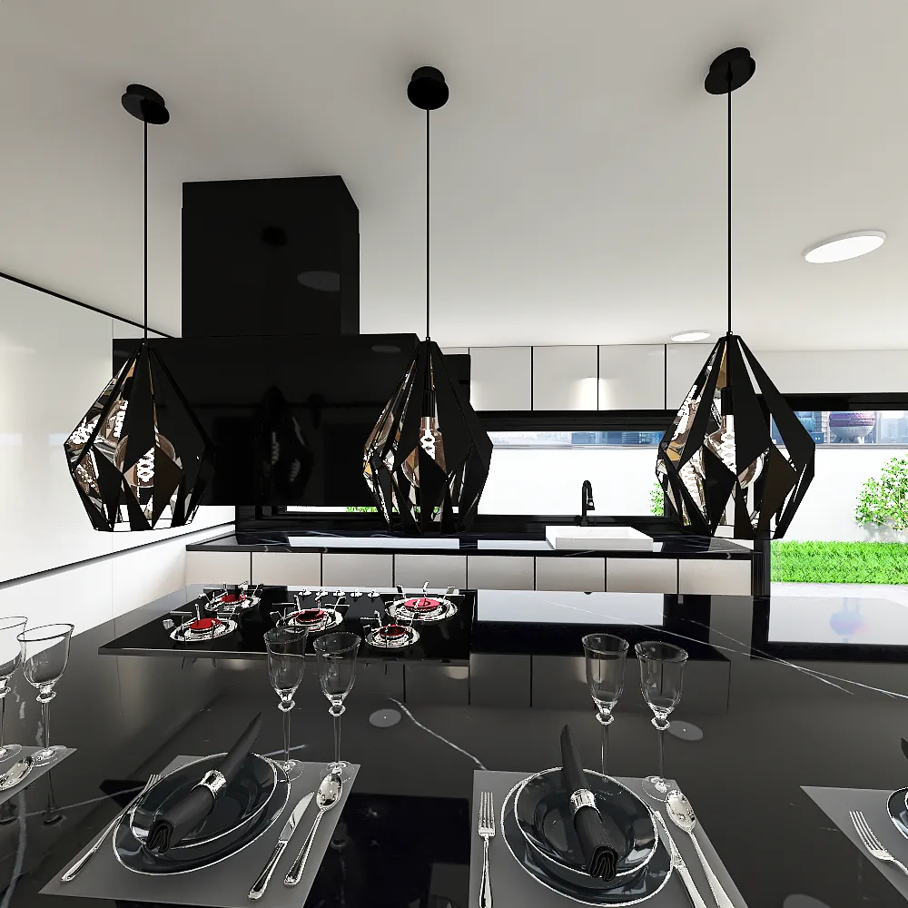 Copy of Modern House 3d design renderings