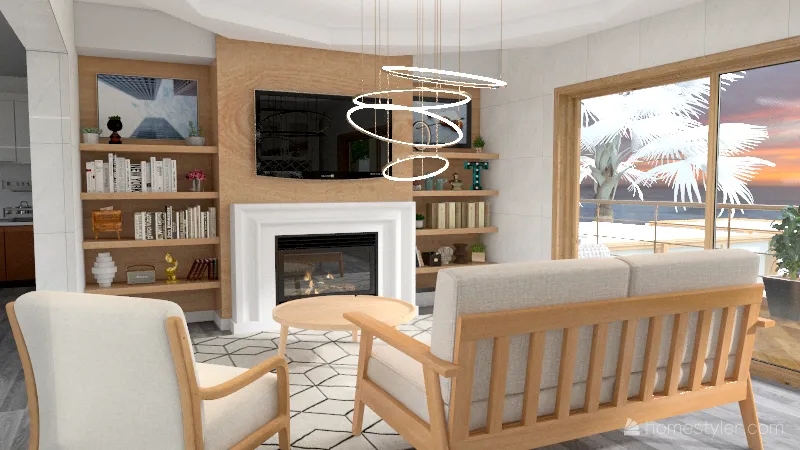 beach house 3d design renderings