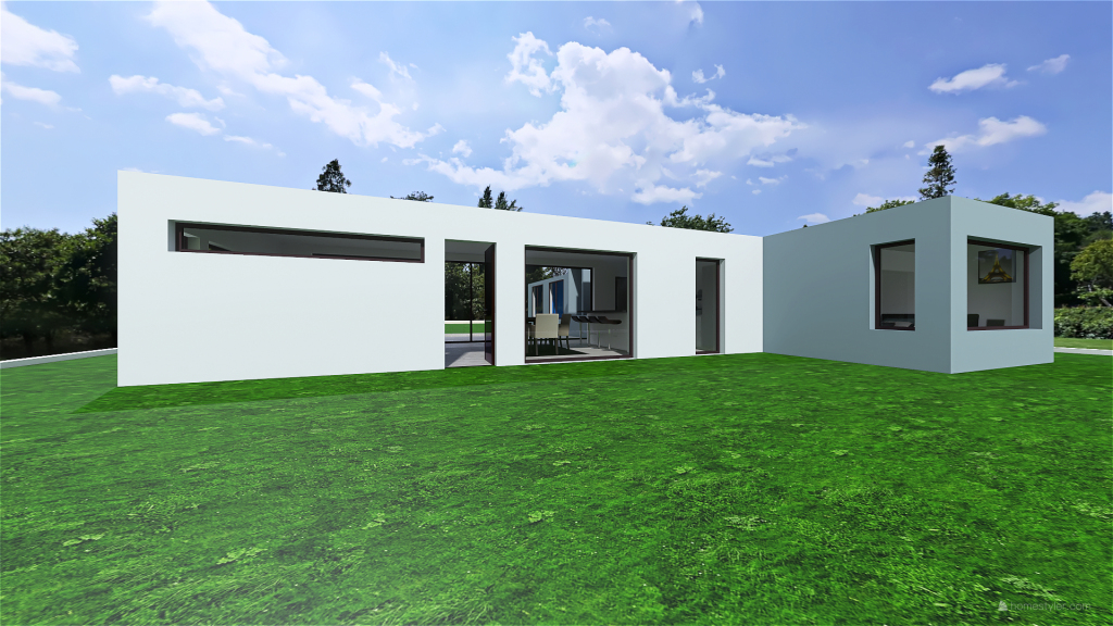 Casa Hormigon 2 plantas 3d design renderings