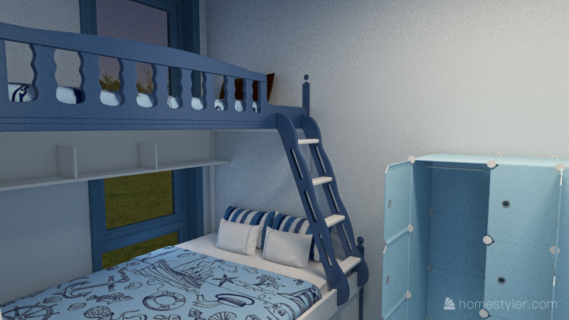 casa azul 3d design renderings