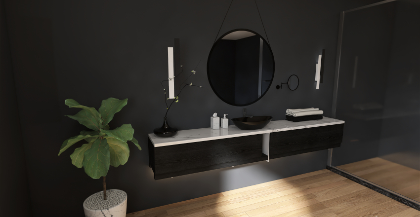 Coordinate bathroom sinks 3d design renderings