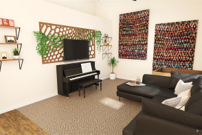 Living Room Remake no. 1004 Design Rendering