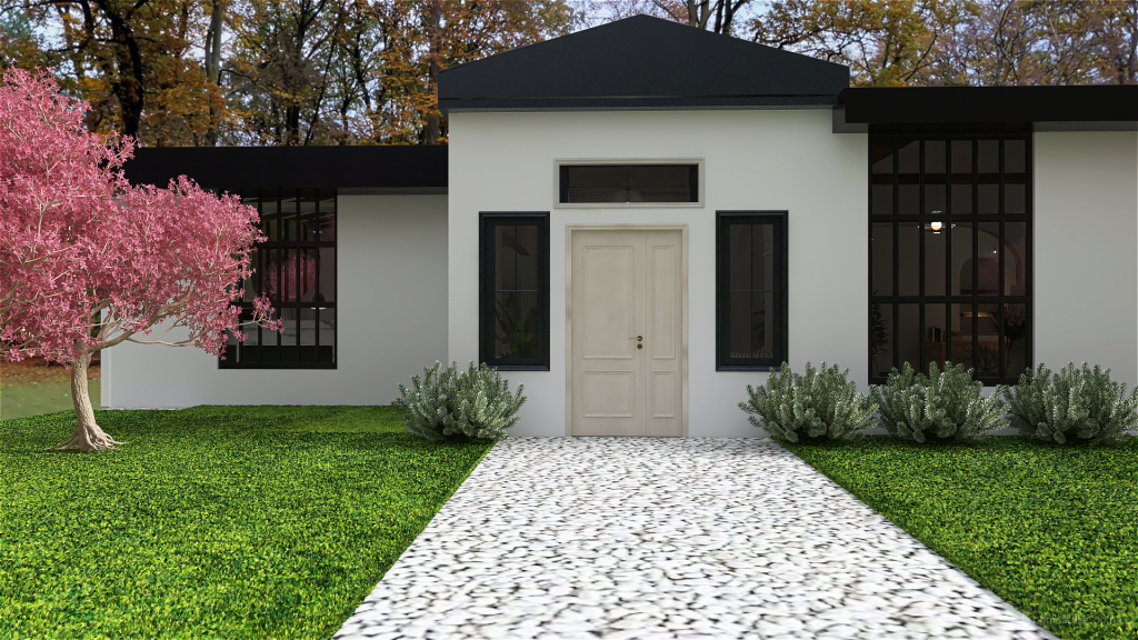 Contryside House 3d design renderings