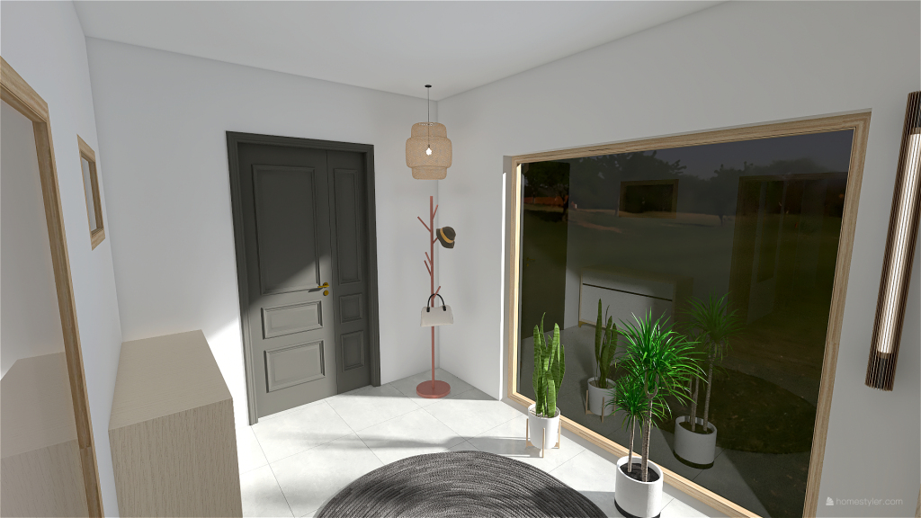 House_OneFloor 3d design renderings