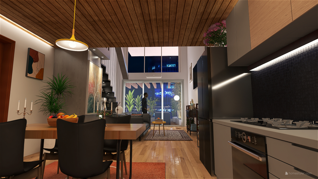 Modern Apartment 1 2021 Apr 20 3d design renderings