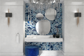 Costal StyleOther Luxury Bathroom Design Rendering