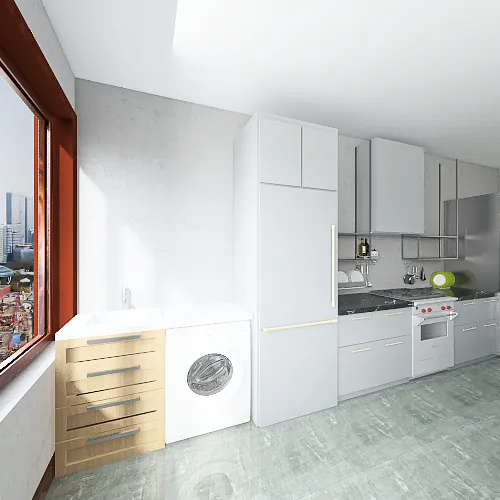 cobertura apartamento 3d design renderings