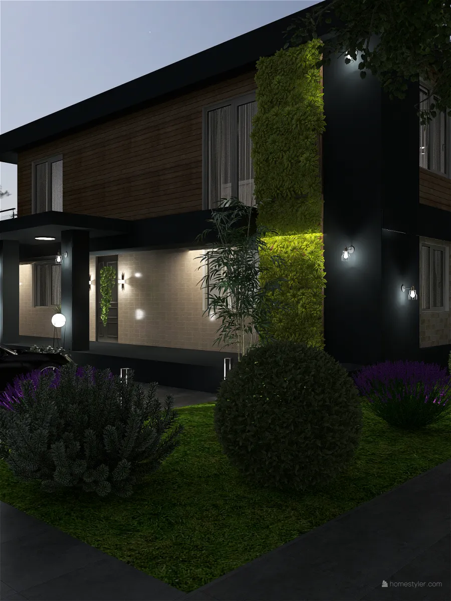 дом 1 3d design renderings