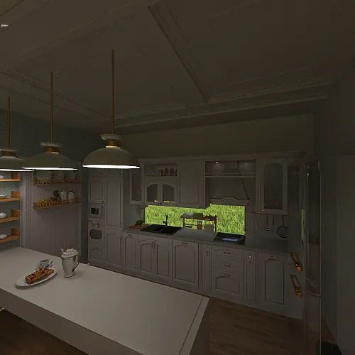 Casa clásica ✨ 3d design renderings