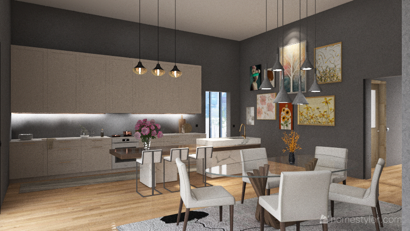ApartmentinChicago 3d design renderings