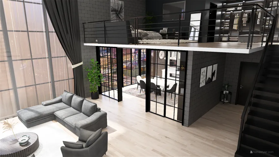 gossip girl loft 3d design renderings