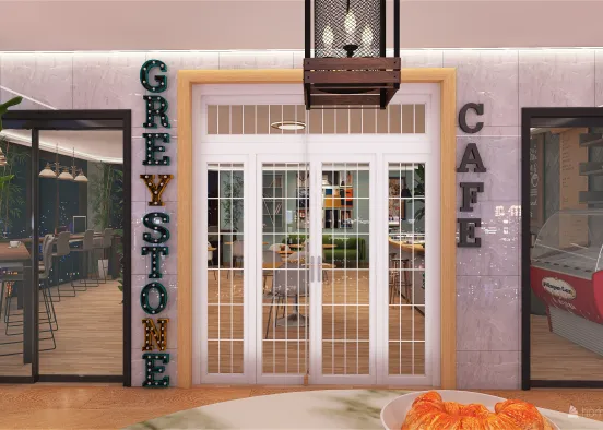 Greystone Cafe Design Rendering
