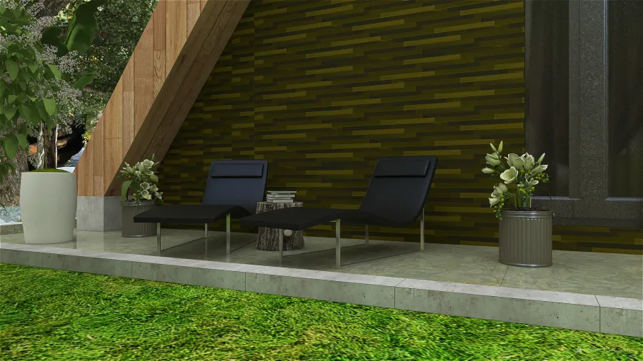 Forest cottage 3d design renderings
