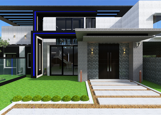 Dubai Villa Design Rendering