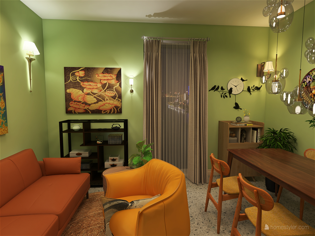 Appartamento-lavorialbagno 3d design renderings