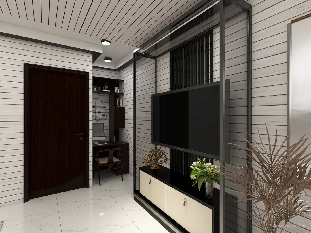 Maru Room 3d design renderings