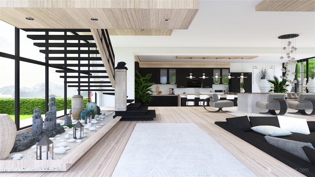 Contemporary StyleOther Mile End Estate WoodTones 3d design renderings