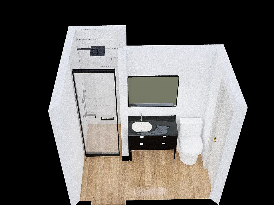 Remodel Bathroom 3d design renderings