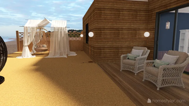 Rackham Beach House 3d design renderings