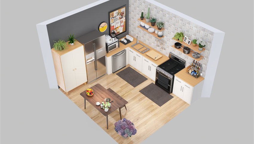 Mason Yang - Dream Kitchen 3d design picture 16.36