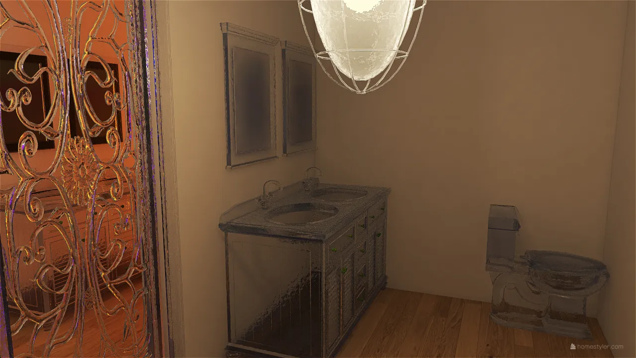 Bathroom 3d design renderings