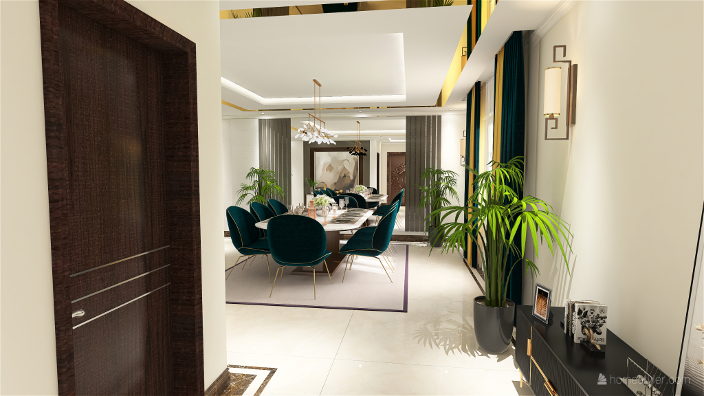 contemporary style 3d design renderings