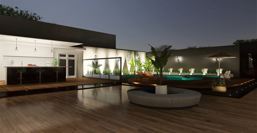 Casa grande 3d design renderings
